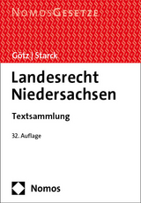Landesrecht Niedersachsen - Götz, Volkmar; Starck, Christian