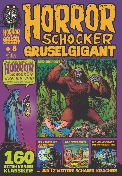 HORRORSCHOCKER Grusel Gigant 8 - Levin Kurio, Lep The, Kolja S., Carsten Dörr, Simon Traschinski, Daniel Haas, Roman Turowski, Till Lenecke, Marte Kurio-Deiterding