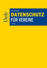 Datenschutz für Vereine - Scheichenbauer, Heidi
