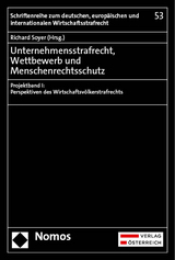 Unternehmensstrafrecht, Wettbewerb und Menschenrechtsschutz - 