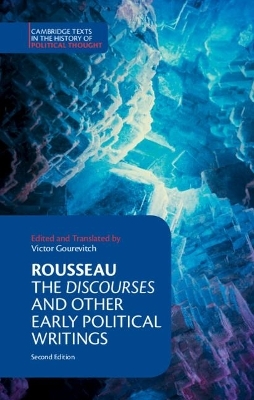 Rousseau: The Discourses and Other Early Political Writings - Jean-Jacques Rousseau