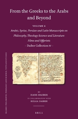 From the Greeks to the Arabs and Beyond - Hans Daiber