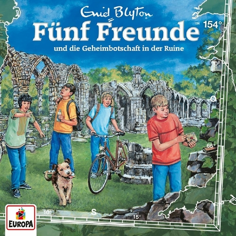 Fünf Freunde und die Geheimbotschaft in der Ruine - Enid Blyton