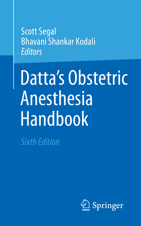 Datta's Obstetric Anesthesia Handbook - 