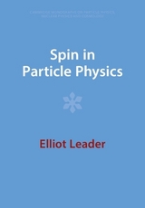Spin in Particle Physics - Leader, Elliot