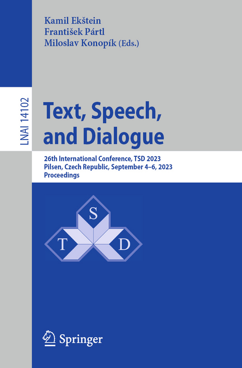 Text, Speech, and Dialogue - 
