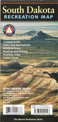 South Dakota Recreation Map - National Geographic Maps