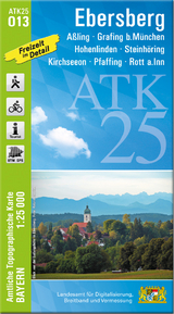 ATK25-O13 Ebersberg (Amtliche Topographische Karte 1:25000) - 