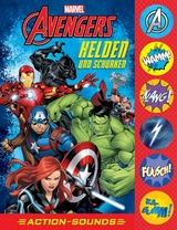 Marvel Avengers - Helden und Schurken - Action-Soundbuch mit 6 Geräuschen und 4 Comicgeschichten für Kinder ab 6 Jahren - 