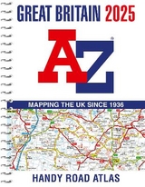 Great Britain A-Z Handy Road Atlas 2025 (A5 Spiral) - A-Z Maps