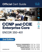 CCNP and CCIE Enterprise Core ENCOR 350-401 Official Cert Guide - Edgeworth, Brad; Rios, Ramiro Garza; Gooley, Jason; Hucaby, David