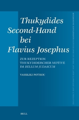 Thukydides Second-Hand bei Flavius Josephus - Vassiliki Pothou