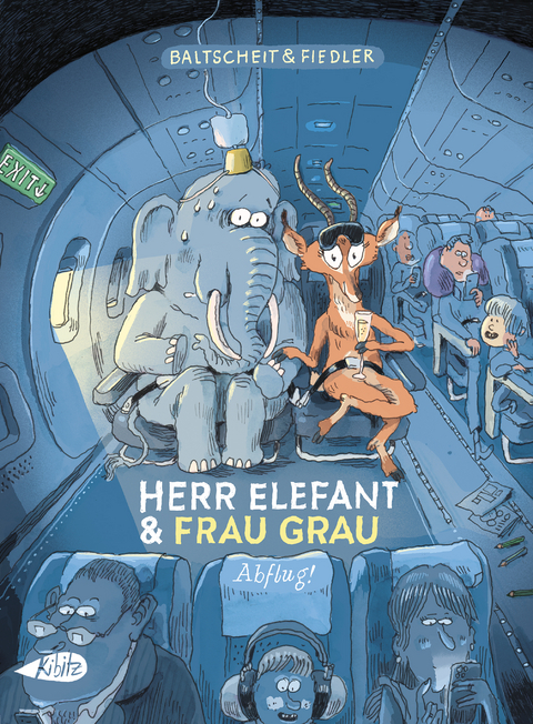 Herr Elefant und Frau Grau: Abflug - Martin Baltscheit