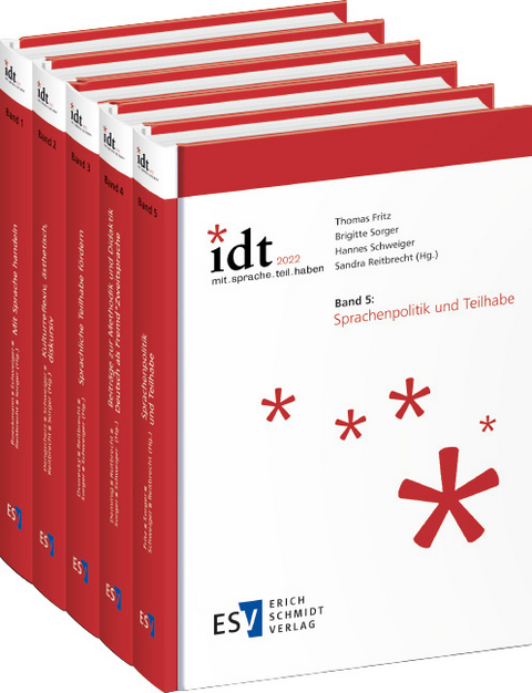 IDT 2022: *mit.sprache.teil.haben Bände 1–5 als Gesamtpaket - 