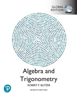 Algebra and Trigonometry, Global Edition - Robert Blitzer