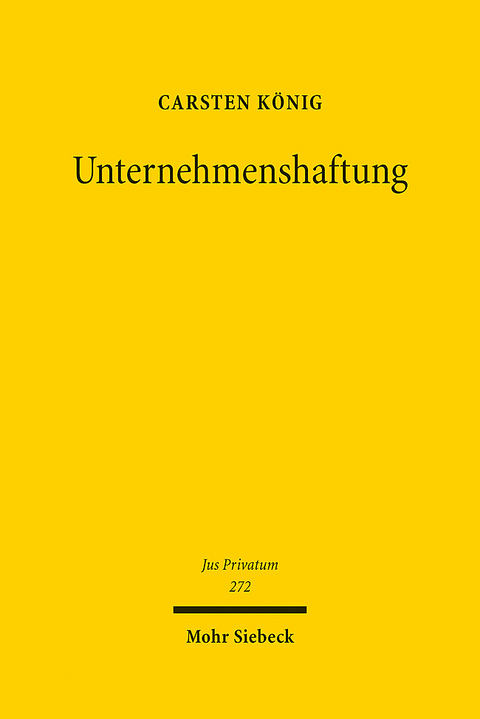 Unternehmenshaftung - Carsten König