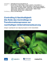 Die Rolle des Controllings im Transformationsprozess zur nachhaltigen Unternehmenssteuerung - 