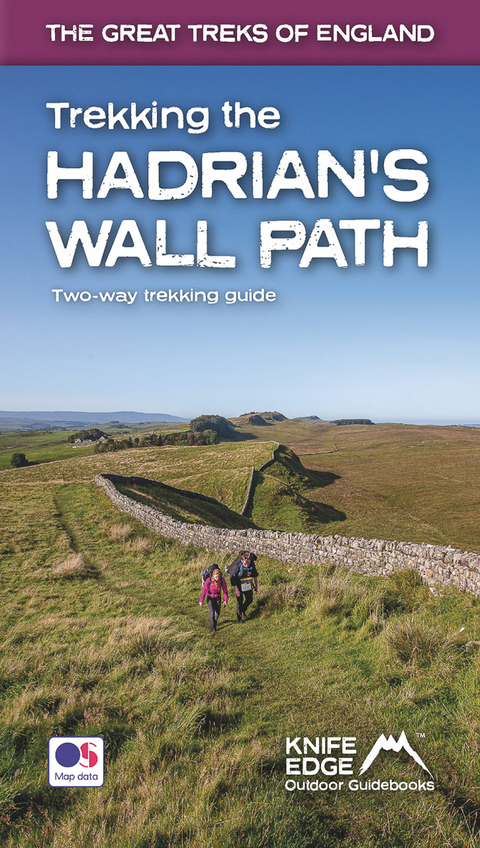 Trekking the Hadrian's Wall Path (2024 Updated Version): National Trail Guidebook with OS 1:25k maps - Andrew McCluggage