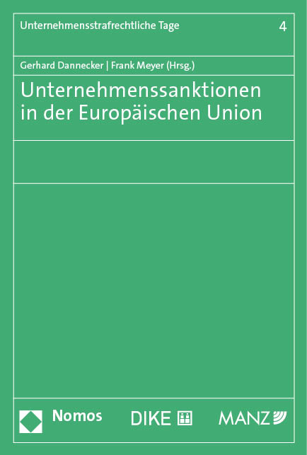 Unternehmenssanktionen in der Europäischen Union - 