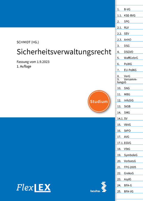 FlexLex Sicherheitsverwaltungsrecht | Studium - 