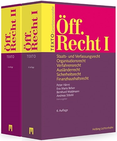 TEXTO Öff. Recht I + II - 