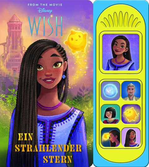 Disney Wish - Ein strahlender Stern - Soundbuch - Pappbilderbuch mit 7 Geräuschen - Buch zum Film - 