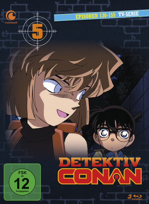 Detektiv Conan - TV-Serie - Blu-ray Box 5 (Episoden 130-155) (3 Blu-rays) - Yasuichiro Yamamoto, Kenji Kodama, Kojin Ochi, Masato Sato