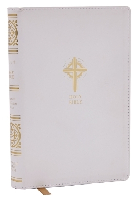 NRSVCE Sacraments of Initiation Catholic Bible, White Leathersoft, Comfort Print -  Catholic Bible Press