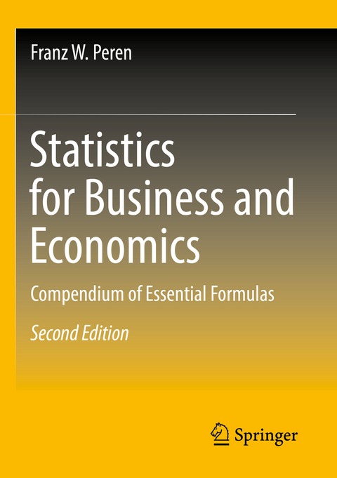 Statistics for Business and Economics - Franz W. Peren