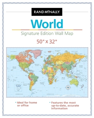 Rand McNally Signature Edition World Wall Map: Folded -  Rand McNally