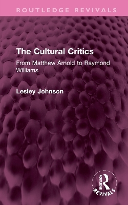 The Cultural Critics - Lesley Johnson