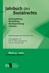 Jahrbuch des Sozialrechts / Jahrbuch des Sozialrechts Dokumentation für das Jahr 2022 - 