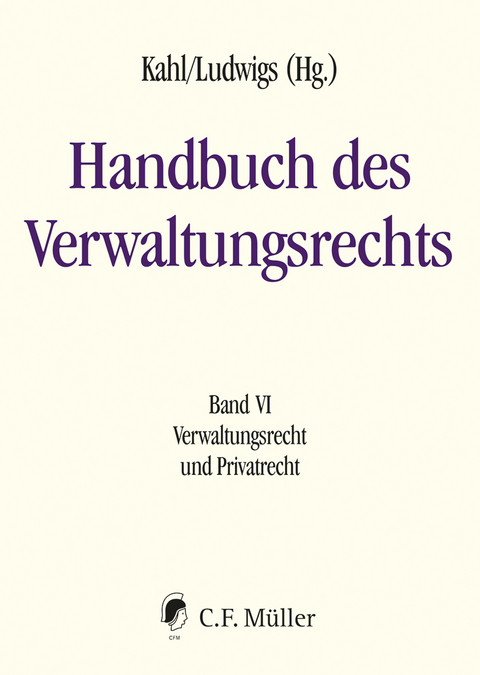 Handbuch des Verwaltungsrechts - 