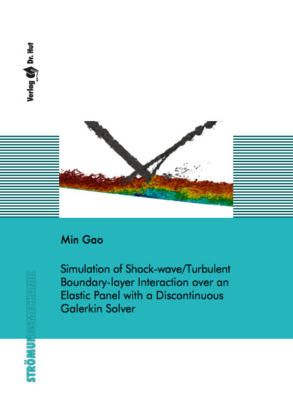 Simulation of Shock-wave/Turbulent Boundary-layer Interaction over an Elastic Panel with a Discontinuous Galerkin Solver - Min Gao