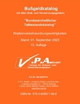Original-Bußgeldkatalog der Polizei - V.P.A. GmbH