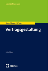 Vertragsgestaltung - Raphael Koch, LL.M. Kruse  Cornelius, Matthias Wiese
