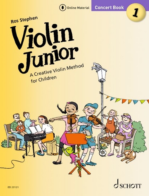 Violin Junior: Concert Book 1 - Ros Stephen