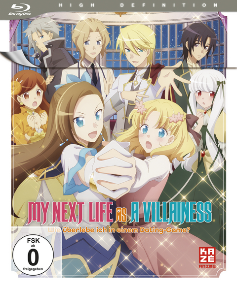 My Next Life as a Villainess - Wie überlebe ich in einem Dating-Game? - Gesamtausgabe (3 Blu-rays) - Keisuke Inoue