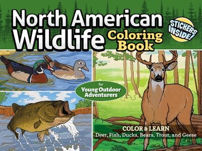 North American Wildlife Coloring Book for Young Outdoor Adventurers -  Editors of Design Originals