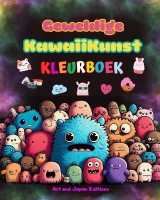 Geweldige kawaiikunst - Kleurboek - Schattige en leuke kawaii-ontwerpen voor alle leeftijden -  Art, Japan Editions