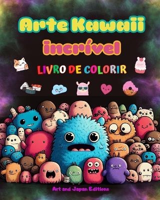 Arte kawaii incrível - Livro de colorir - Desenhos adoráveis e divertidos de kawaii para todas as idades -  Art, Japan Editions