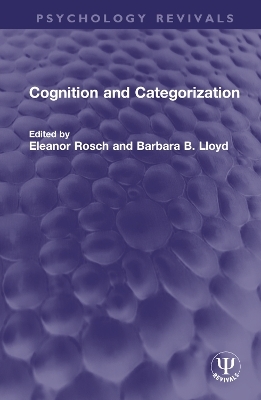 Cognition and Categorization - 