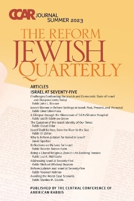 CCAR Journal -  Central Conference of American Rabbis