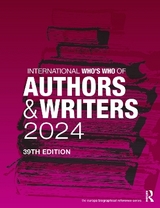 International Who's Who of Authors and Writers 2024 - Publications, Europa
