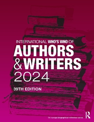 International Who's Who of Authors and Writers 2024 - 