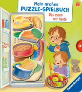 Mein großes Puzzle-Spielbuch: Das essen wir heute - Mila Rulff