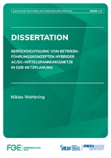 Berücksichtigung von Betriebsführungskonzepten hybrider AC/DC-Mittelspannungsnetze in der Netzplanung - Niklas Wehbring