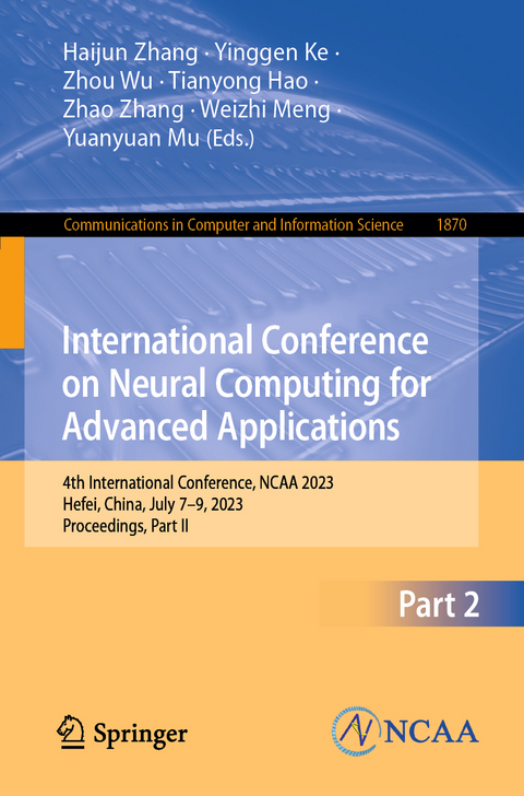 International Conference on Neural Computing for Advanced Applications - 