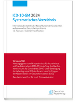 ICD-10-GM 2024 Systematisches Verzeichnis - 