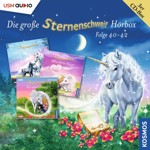 Die große Sternenschweif Hörbox Folgen 40-42 (3 Audio CDs) - Linda Chapman